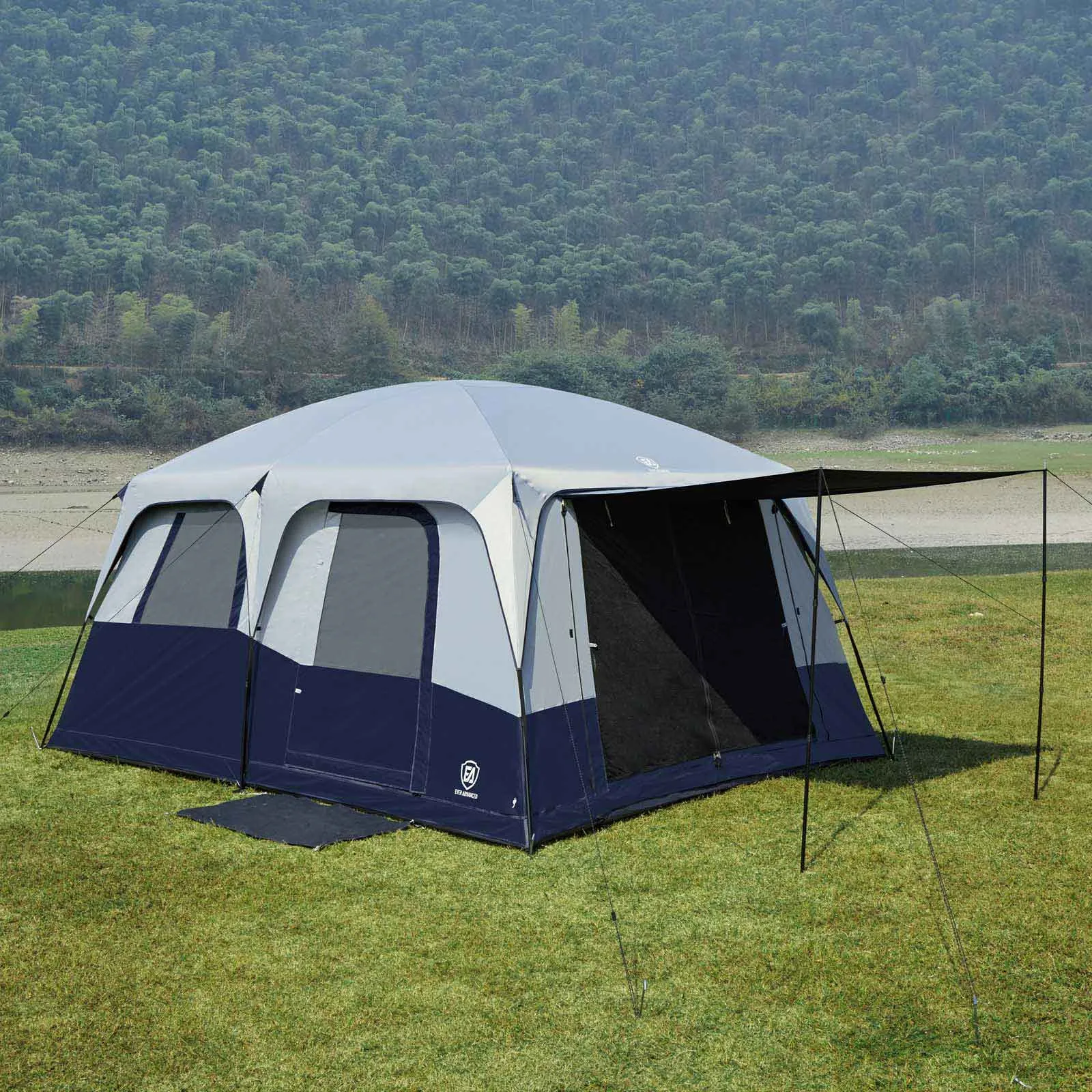 10 Persons Blackout Tent With Porch