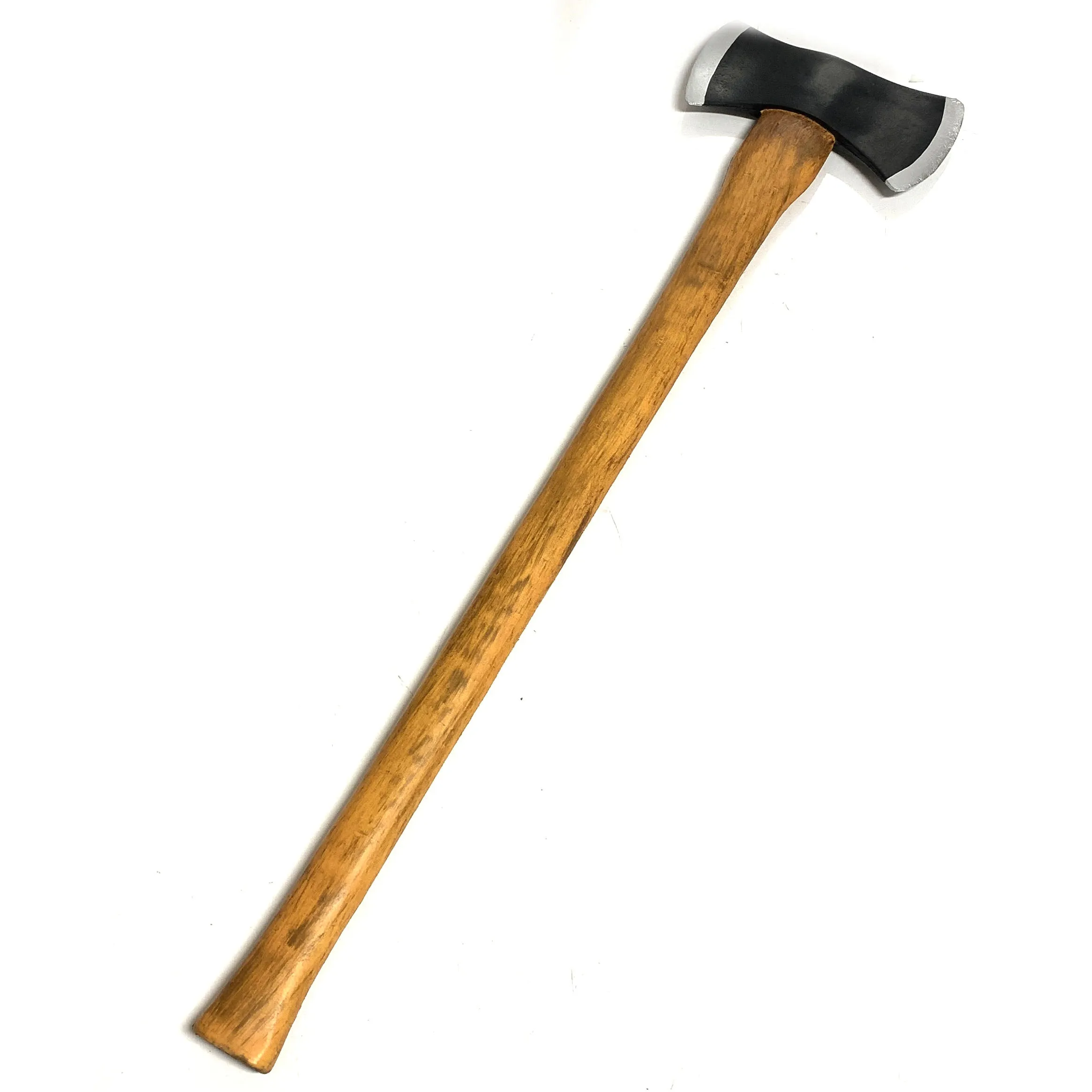 35 Inch Dual Head Urethane Foam Rubber Axe Stunt Prop