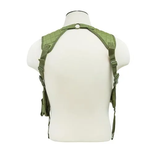 Ambidextrous Horizontal Shoulder Holster - Green