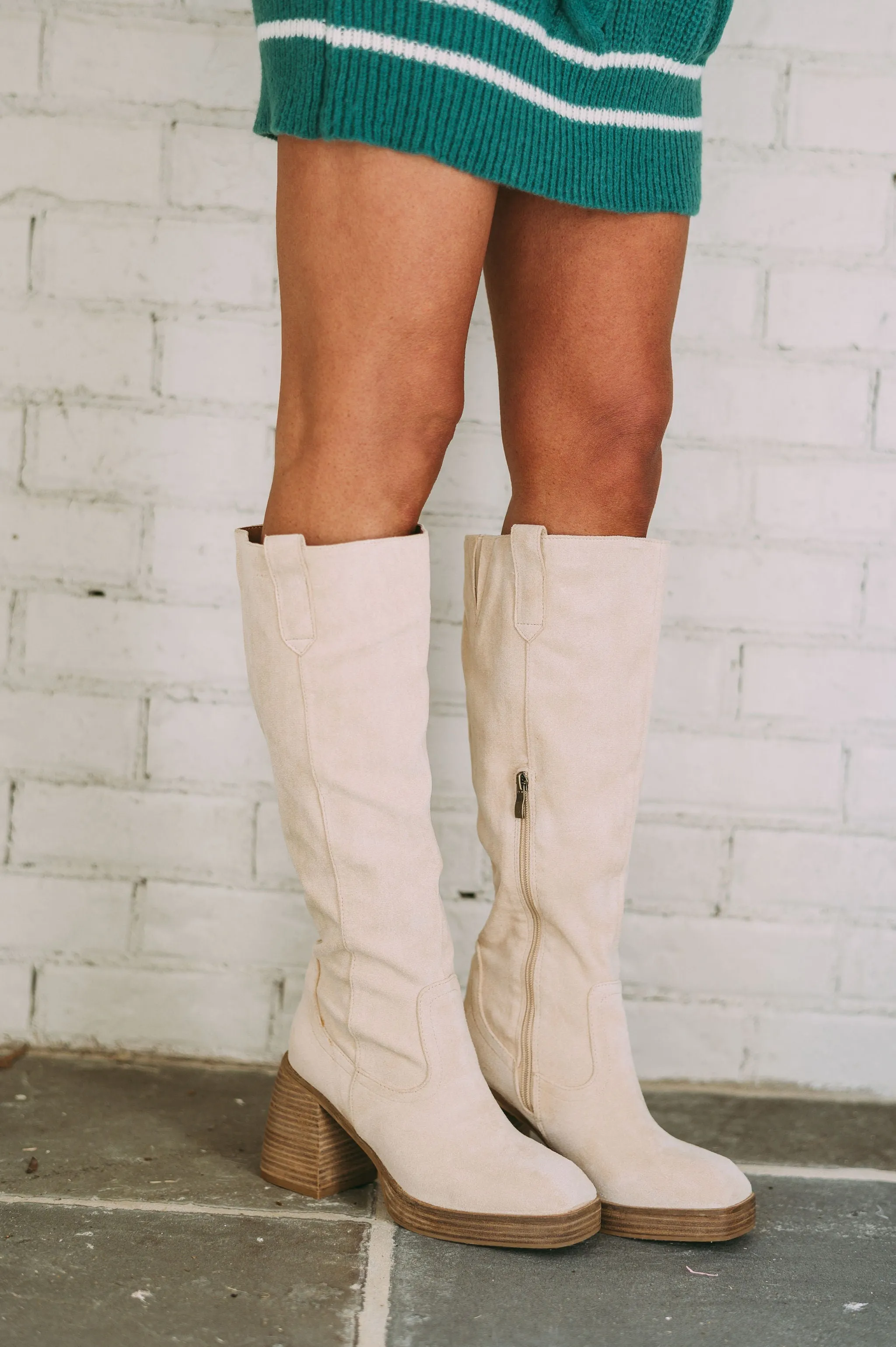 Amozae-Rio Boots-Beige