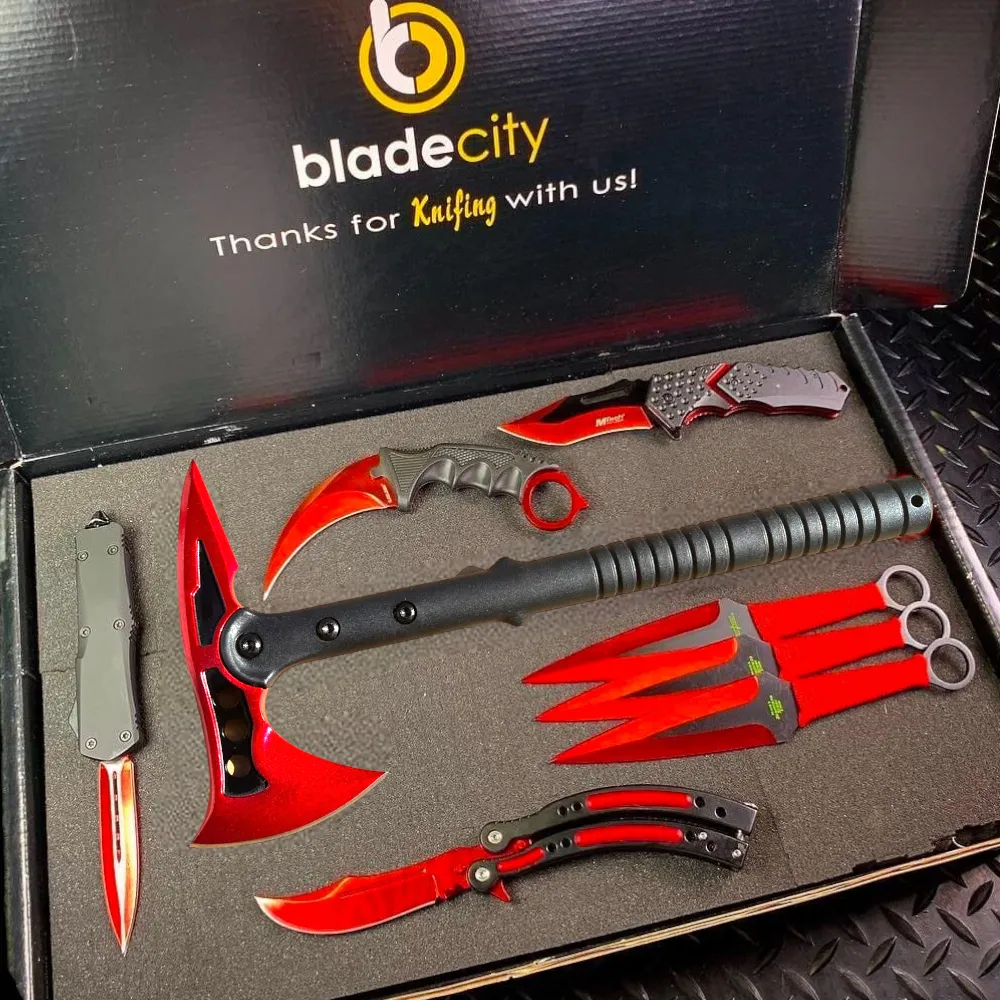 Atomic Red Elite Knife Box