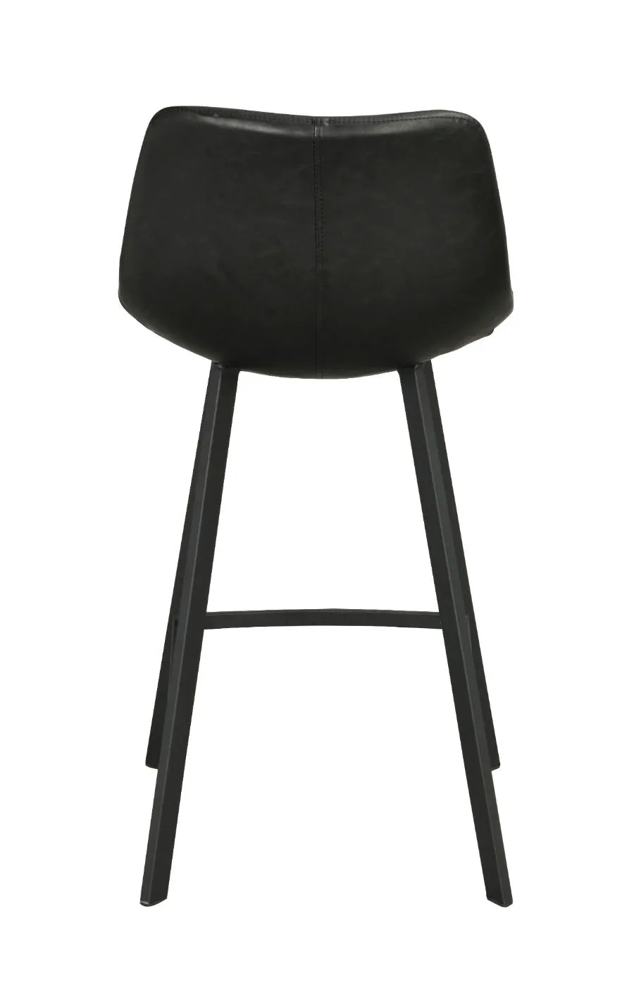 AUBURN Bar Black Chair Set of 2