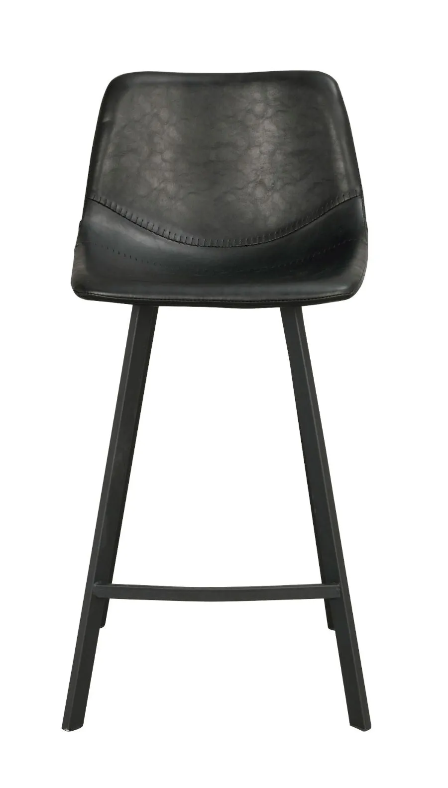 AUBURN Bar Black Chair Set of 2