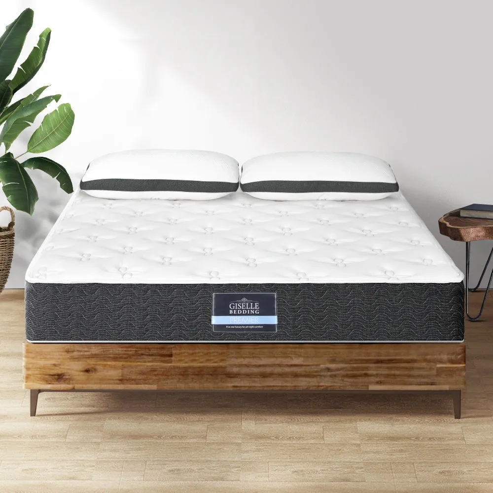 Aura Series Medium Soft Mattress With Bonus Pillows - Double