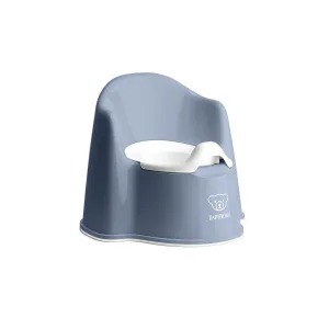 BabyBjorn Potty Chair - Deep Blue/White