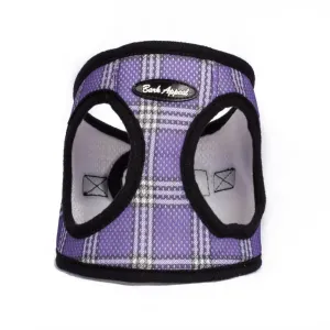 Bark Appeal - Lavendar Plaid Wrap N Go Harness (Small)