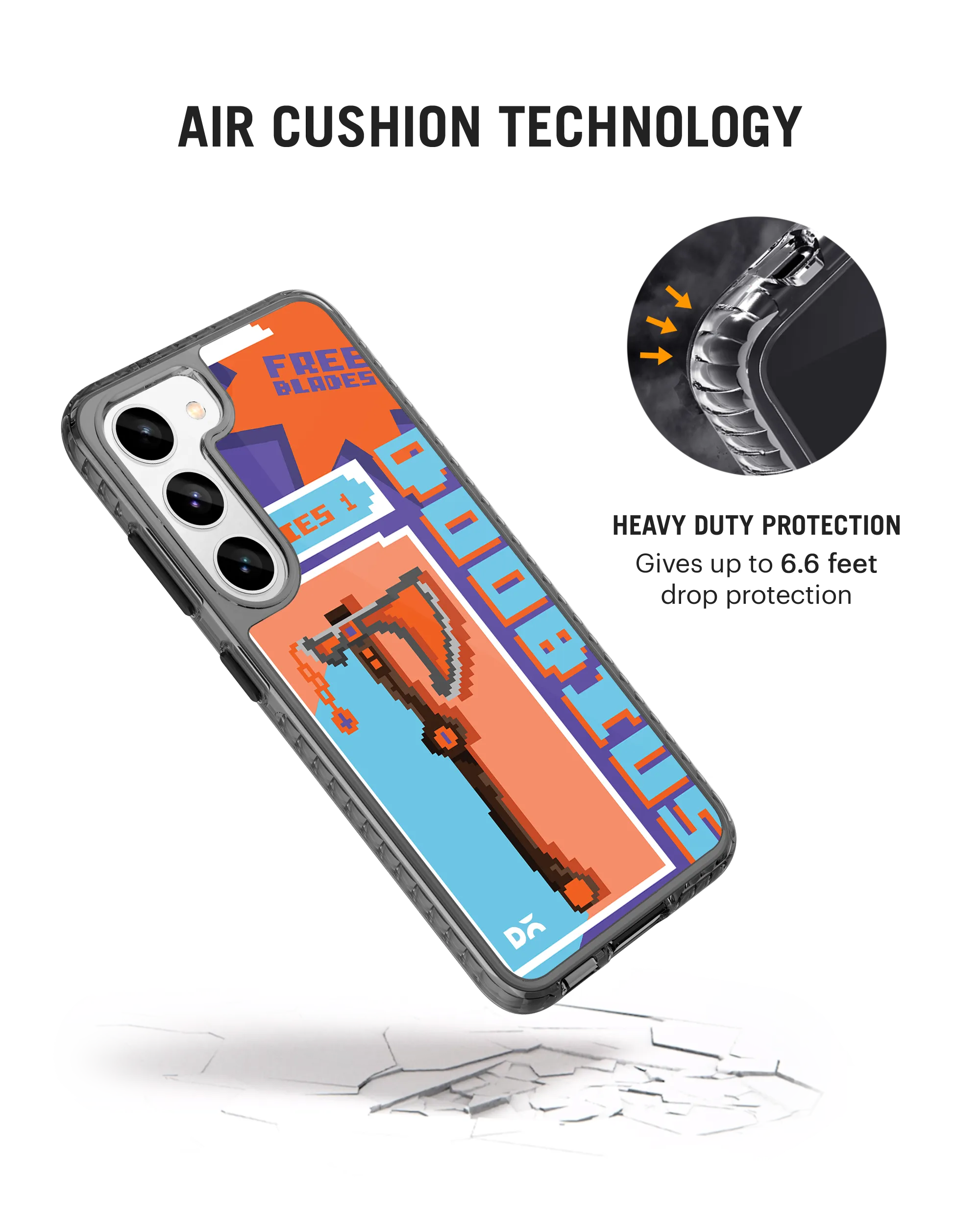 DailyObjects The Axe of Doobius Stride 2.0 Case Cover For Samsung Galaxy S23