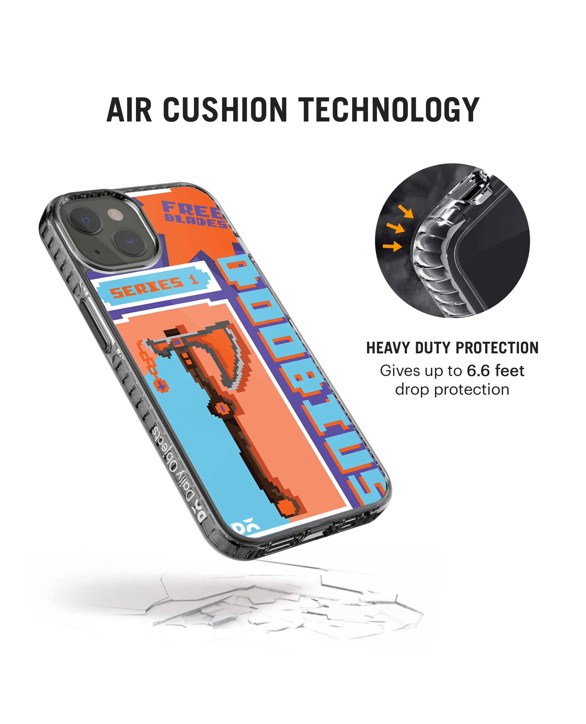 DailyObjects The Axe of Doobius Stride 2.0 Phone Case Cover For iPhone 15