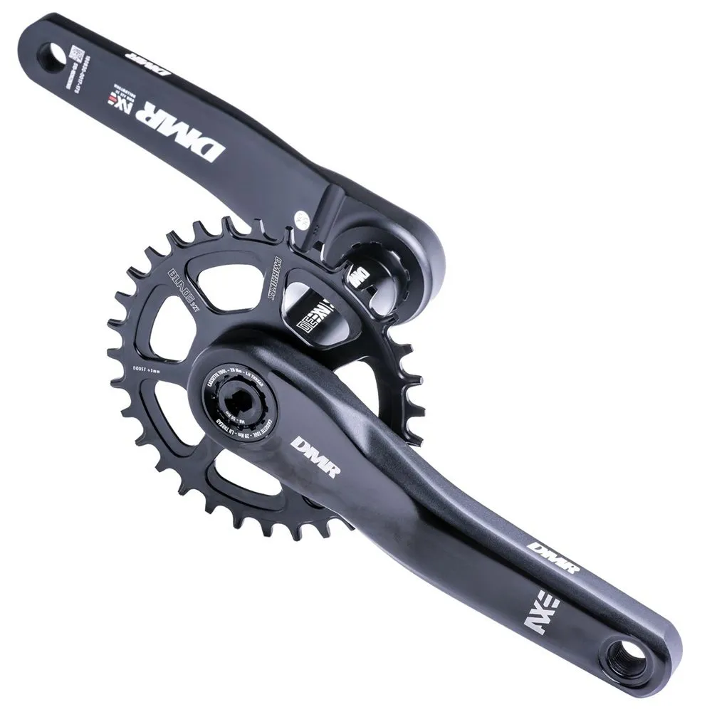 DMR Axe LE Cranks - Alloy MTB Cranks (Black Laser Etched)