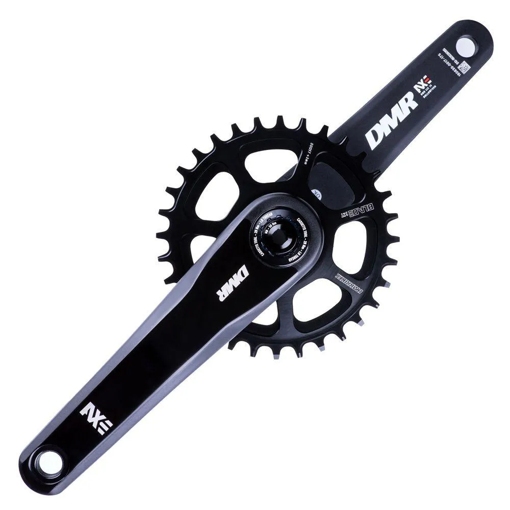 DMR Axe LE Cranks - Alloy MTB Cranks (Black Laser Etched)