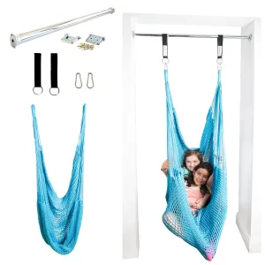 Doorway Therapy Hammock Swing - Sky Blue