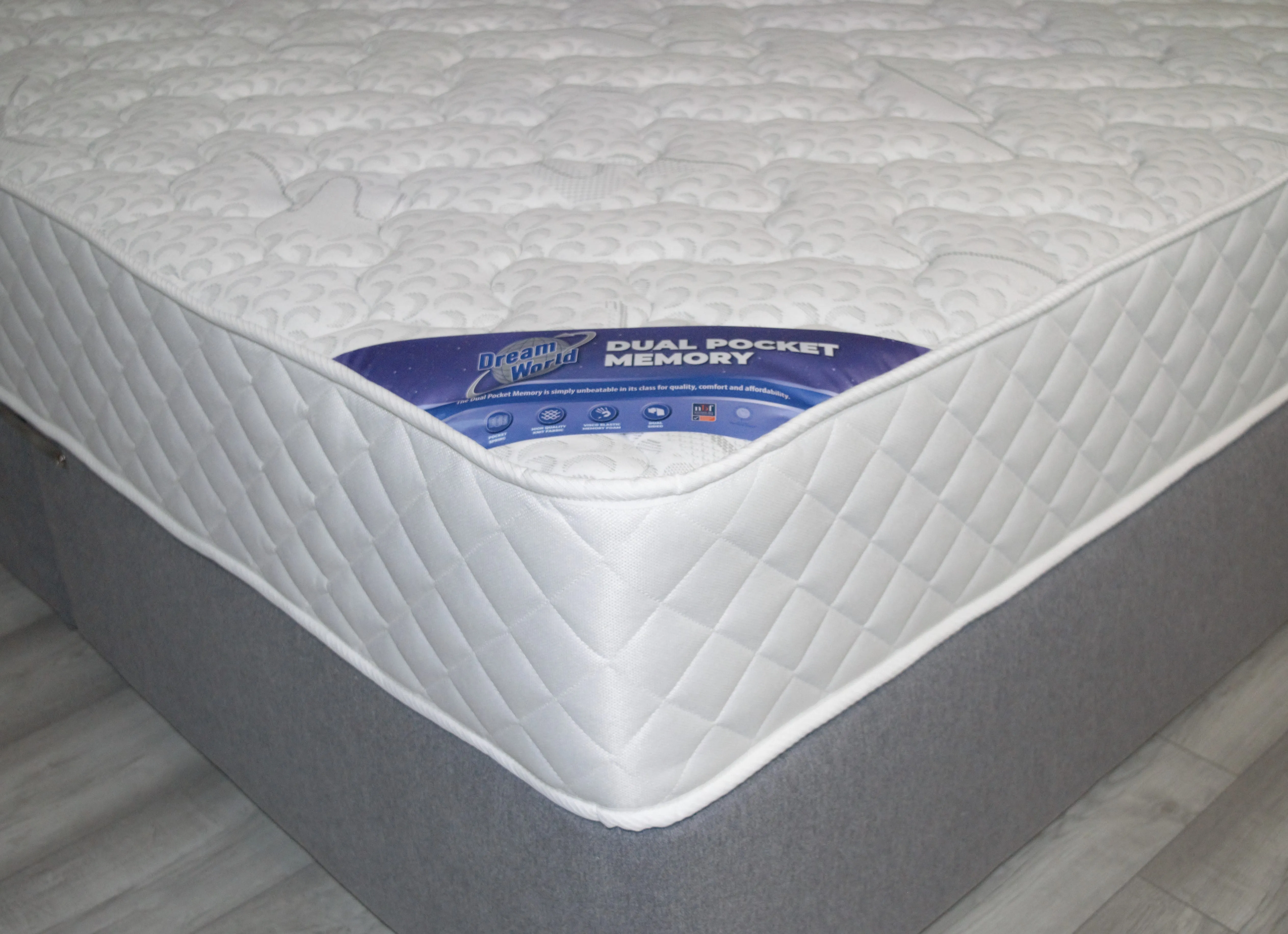 Dual Pocket Memory Mattress