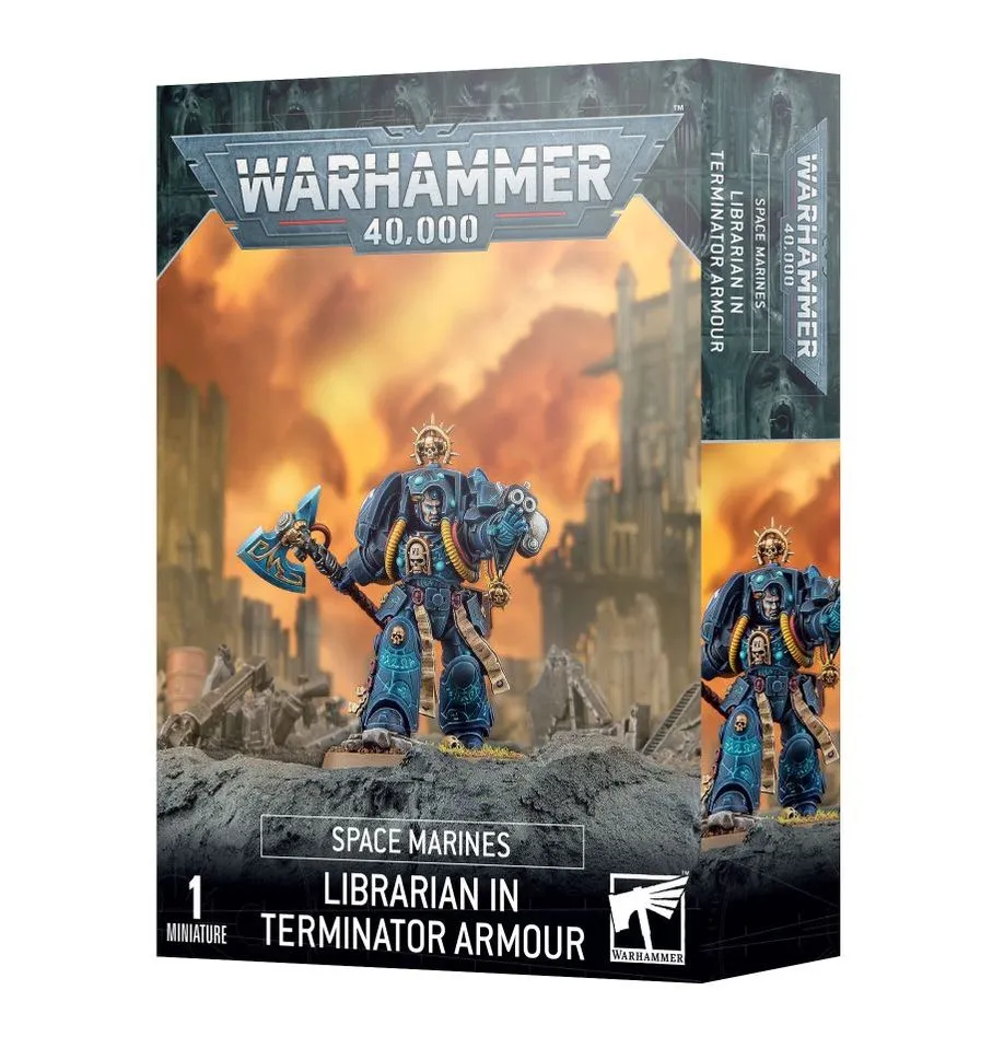 Games Workshop Warhammer 40,000: Space Marines Librarian in Terminator Armour