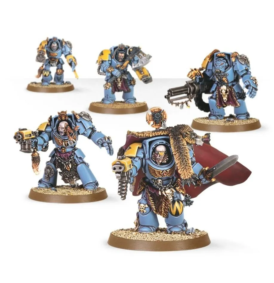 Games Workshop Warhammer 40,000: Space Wolves Wolf Guard Terminators