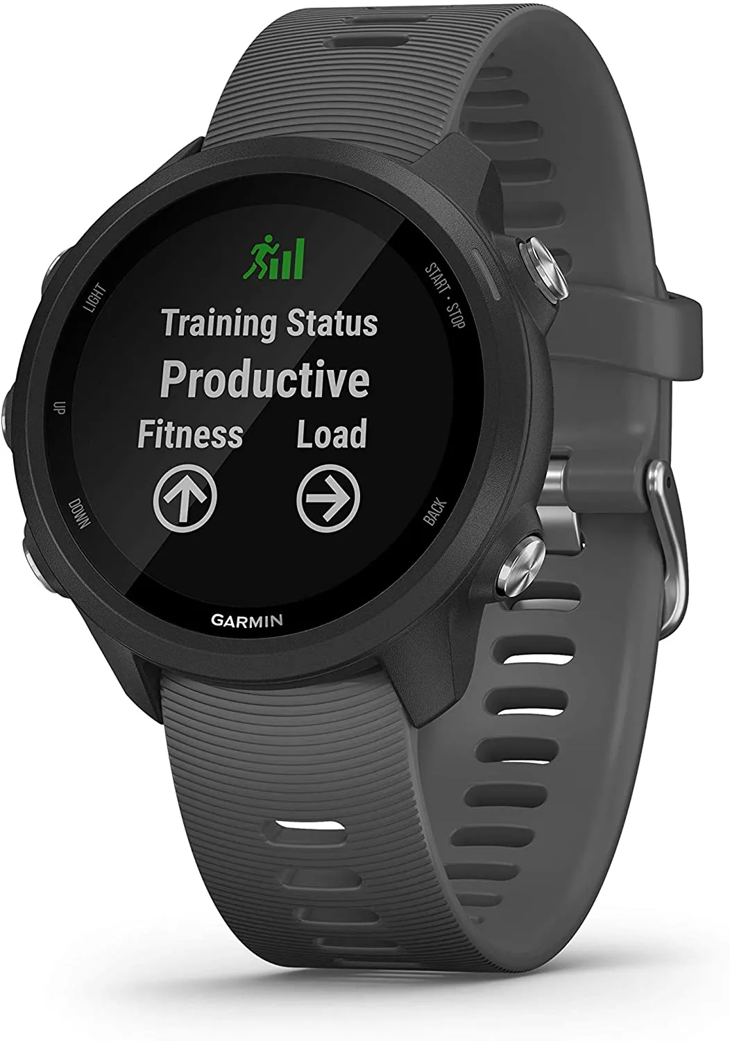 Garmin Forerunner 245 GPS Running Smartwatch (010-02120-00, Black/Berry/White)