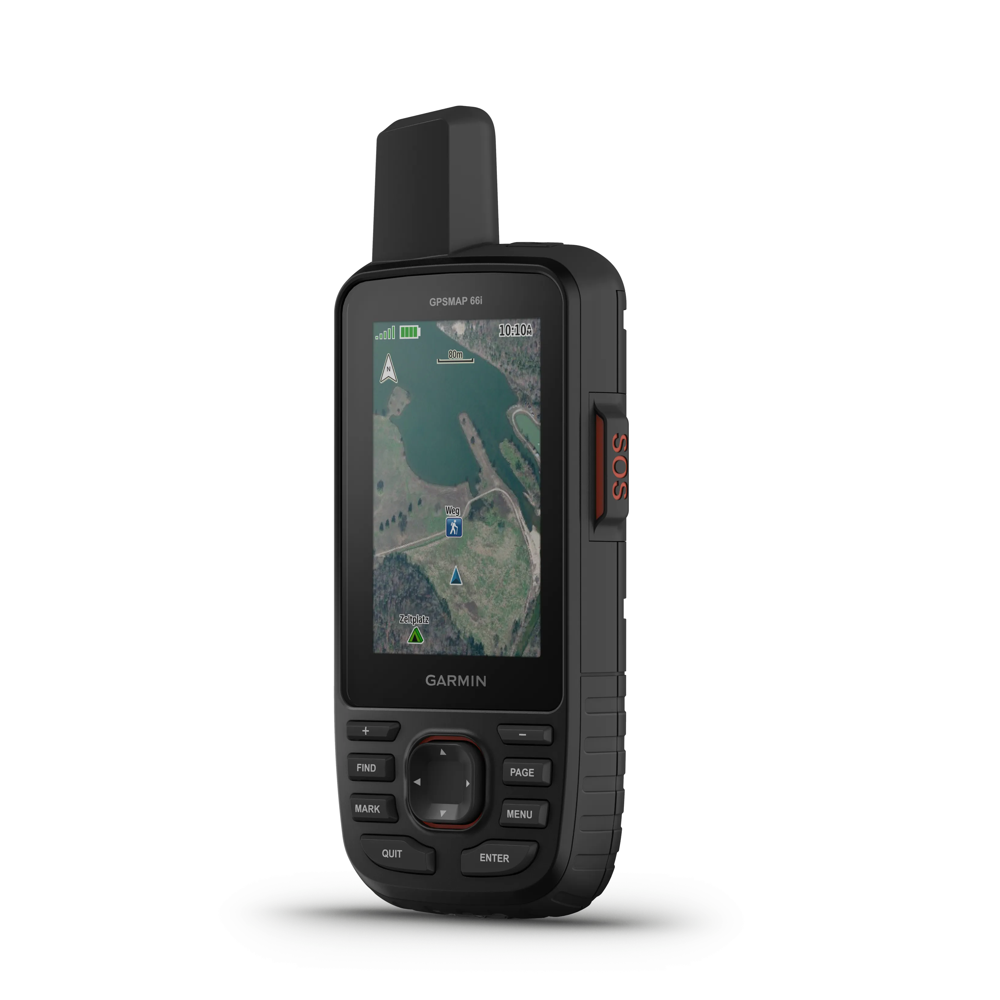 Garmin GPSMAP 66i, GPS Handheld and Satellite Communicator, TopoActive Mapping and inReach Technology