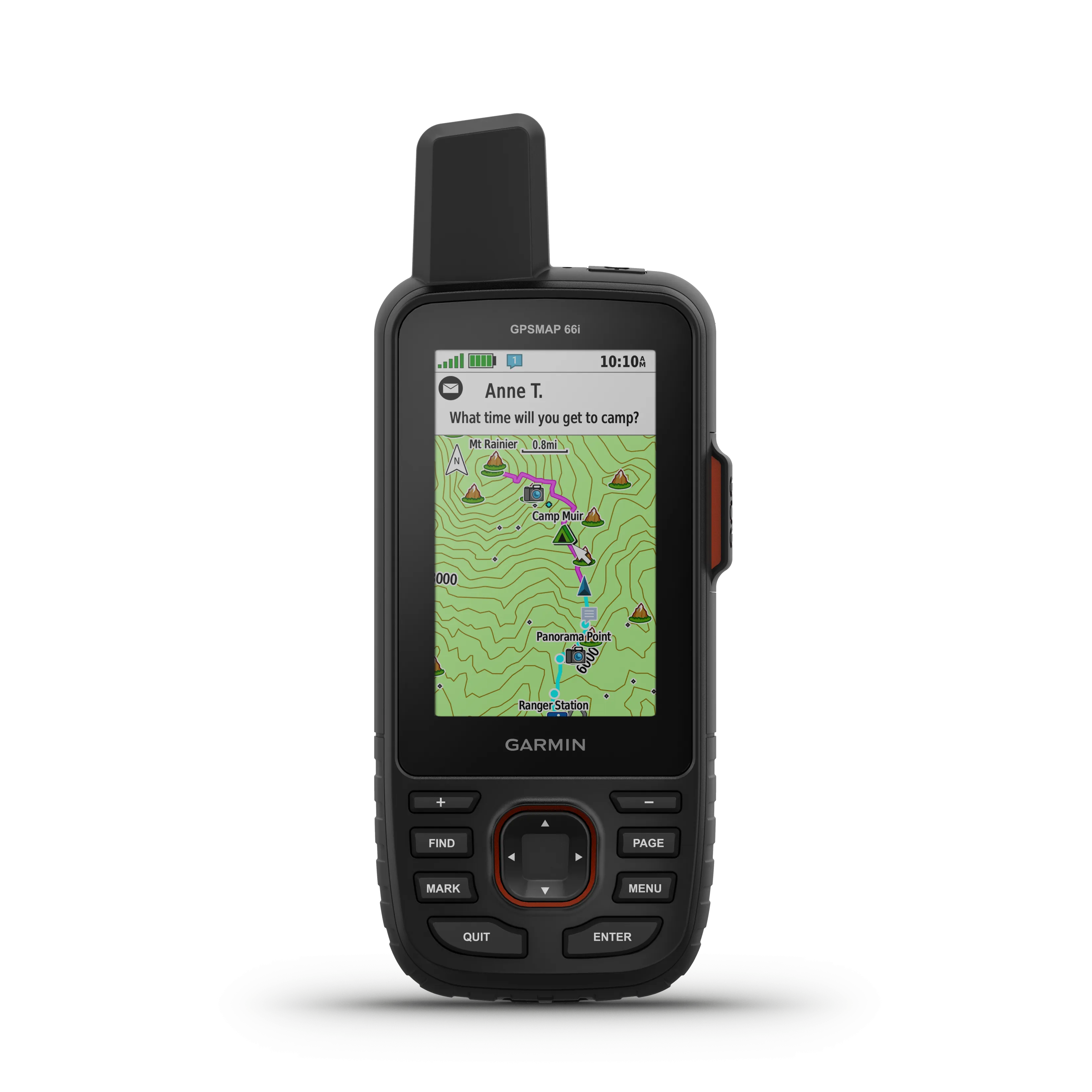 Garmin GPSMAP 66i, GPS Handheld and Satellite Communicator, TopoActive Mapping and inReach Technology