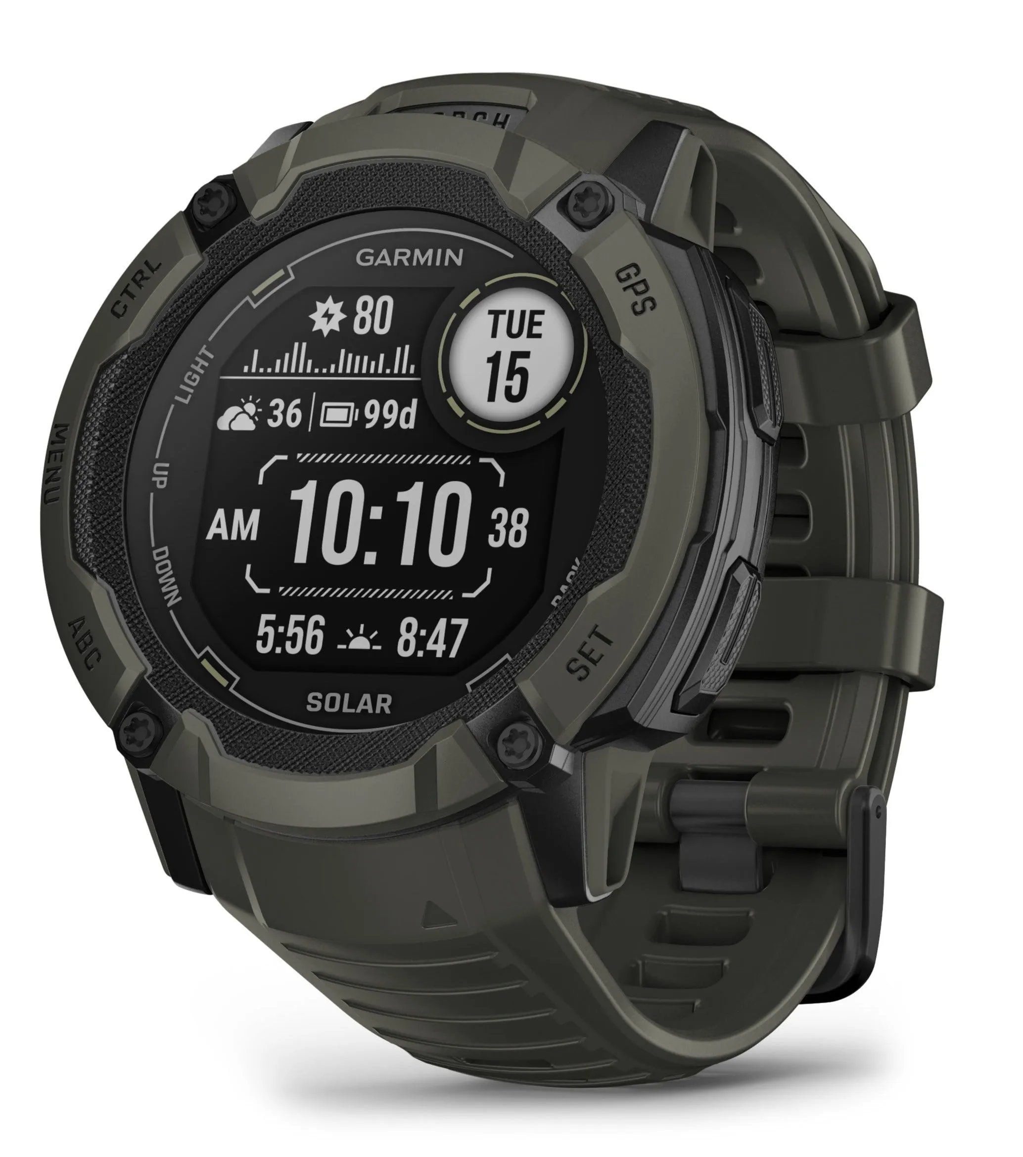 Garmin Instinct 2X Solar Rugged GPS Smartwatch