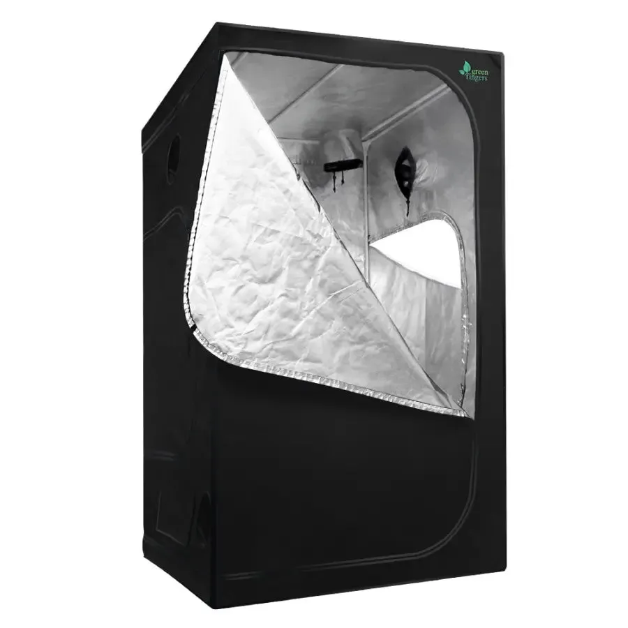 Green Fingers Hydroponics Indor Grow Tent Kits Reflective 1.2X1.2X2M 600D Oxford