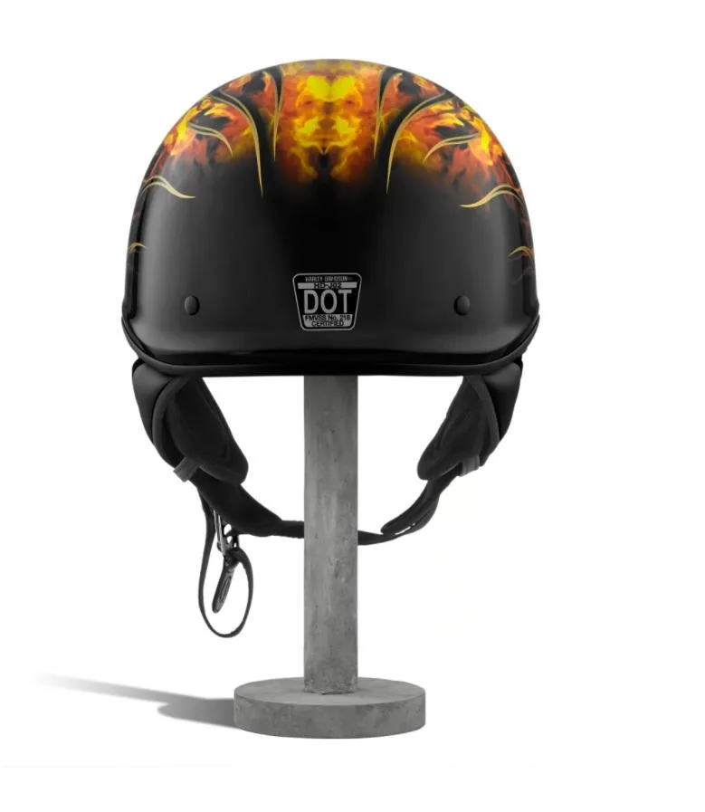 Harley-Davidson® Fire Breather Ultra-Light J02 Half Helmet - 98173-18VX