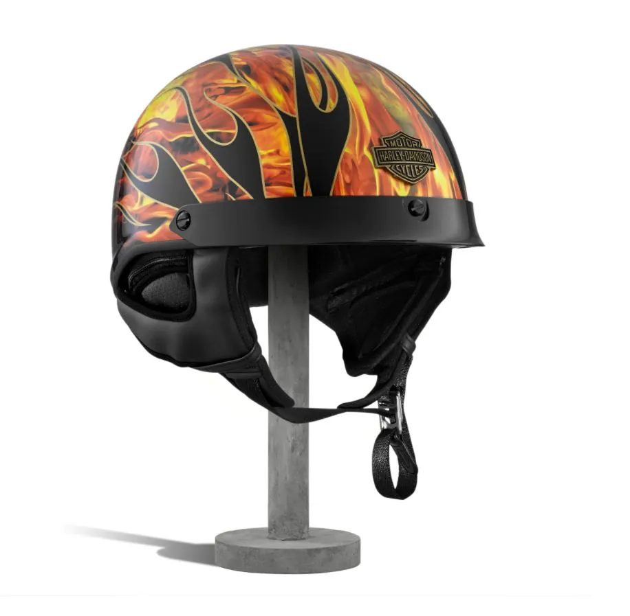 Harley-Davidson® Fire Breather Ultra-Light J02 Half Helmet - 98173-18VX