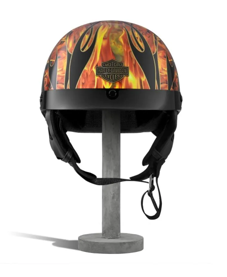 Harley-Davidson® Fire Breather Ultra-Light J02 Half Helmet - 98173-18VX