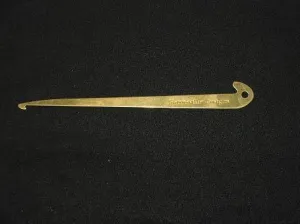 Harrisville Brass Sley & Threading Hook