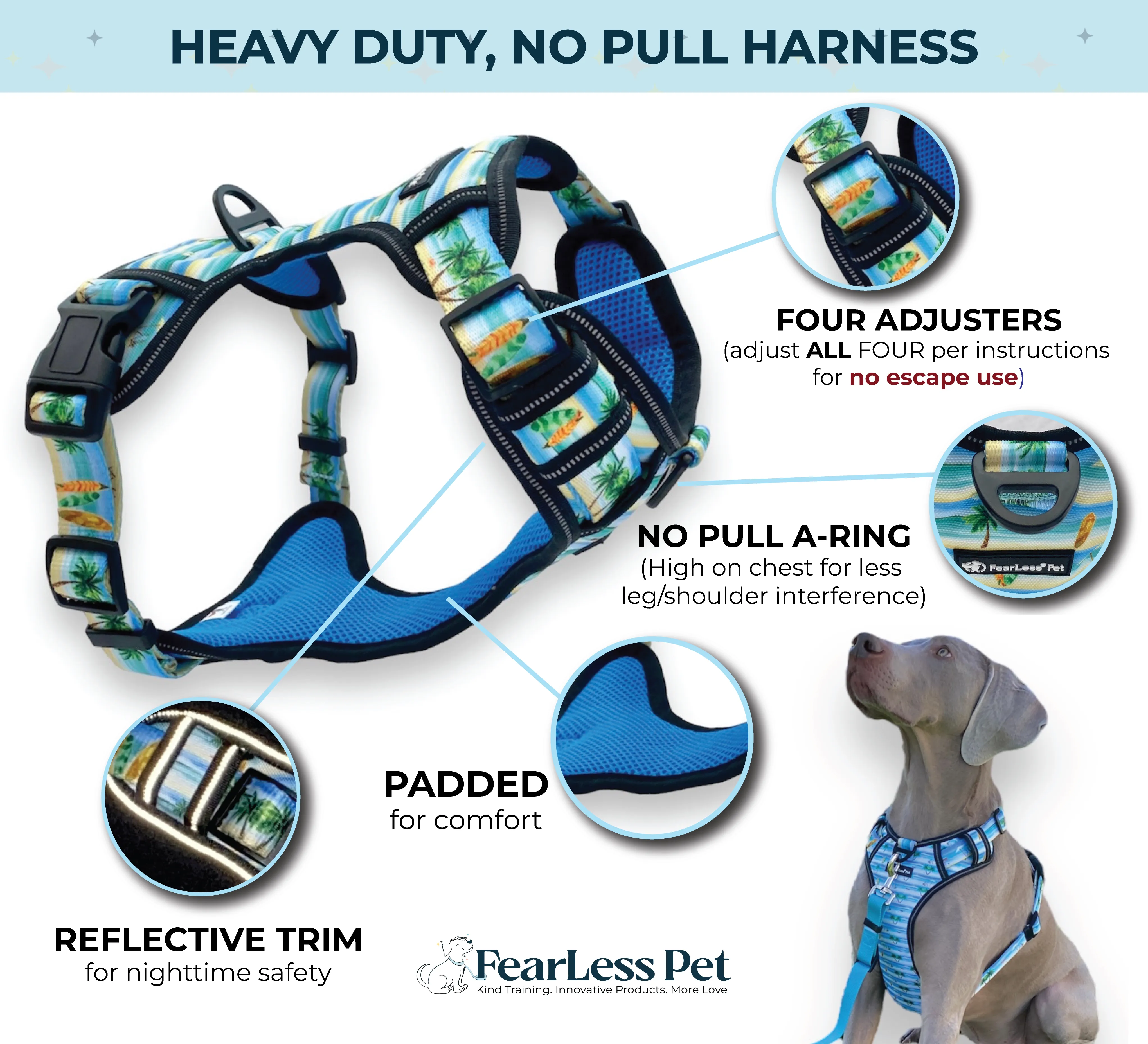 Heavy Duty Harness - Beach