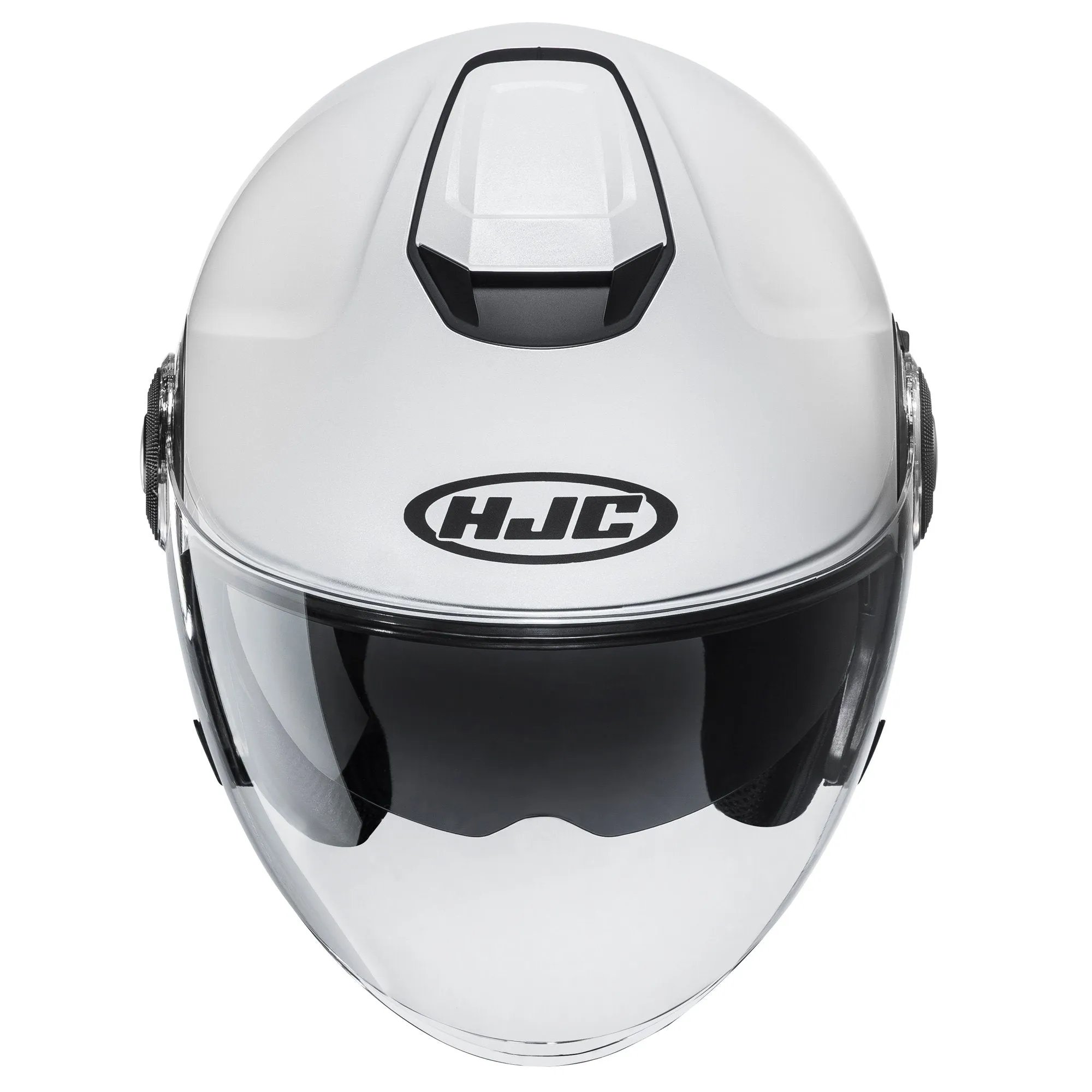 HJC I40N Pearl White Urban Jet Motorcycle Helmet