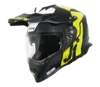 J34 Pro Tour Just1 Motocross Helmet, Matte Black/Fluorescent