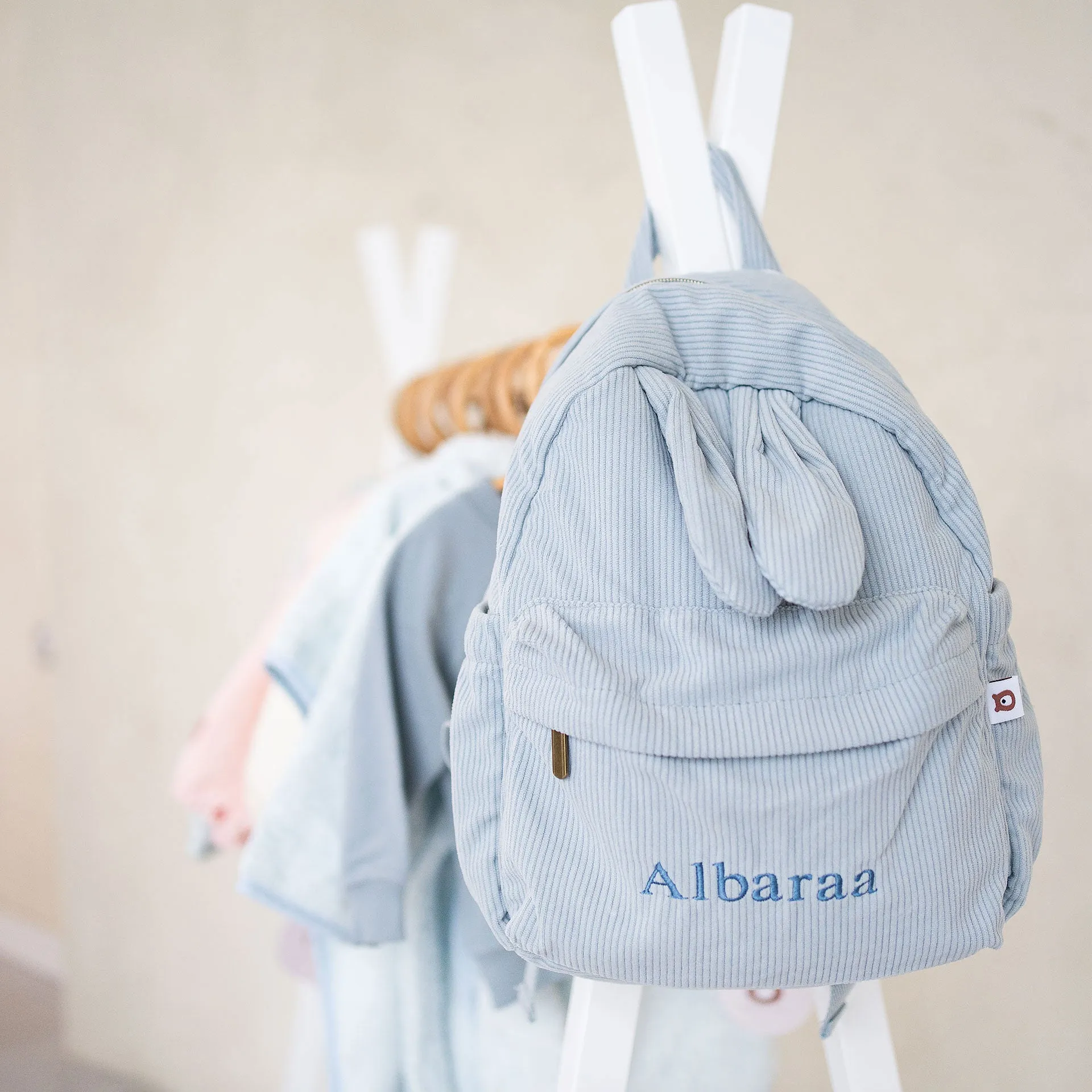 JBØRN Personalised Bunny Backpack