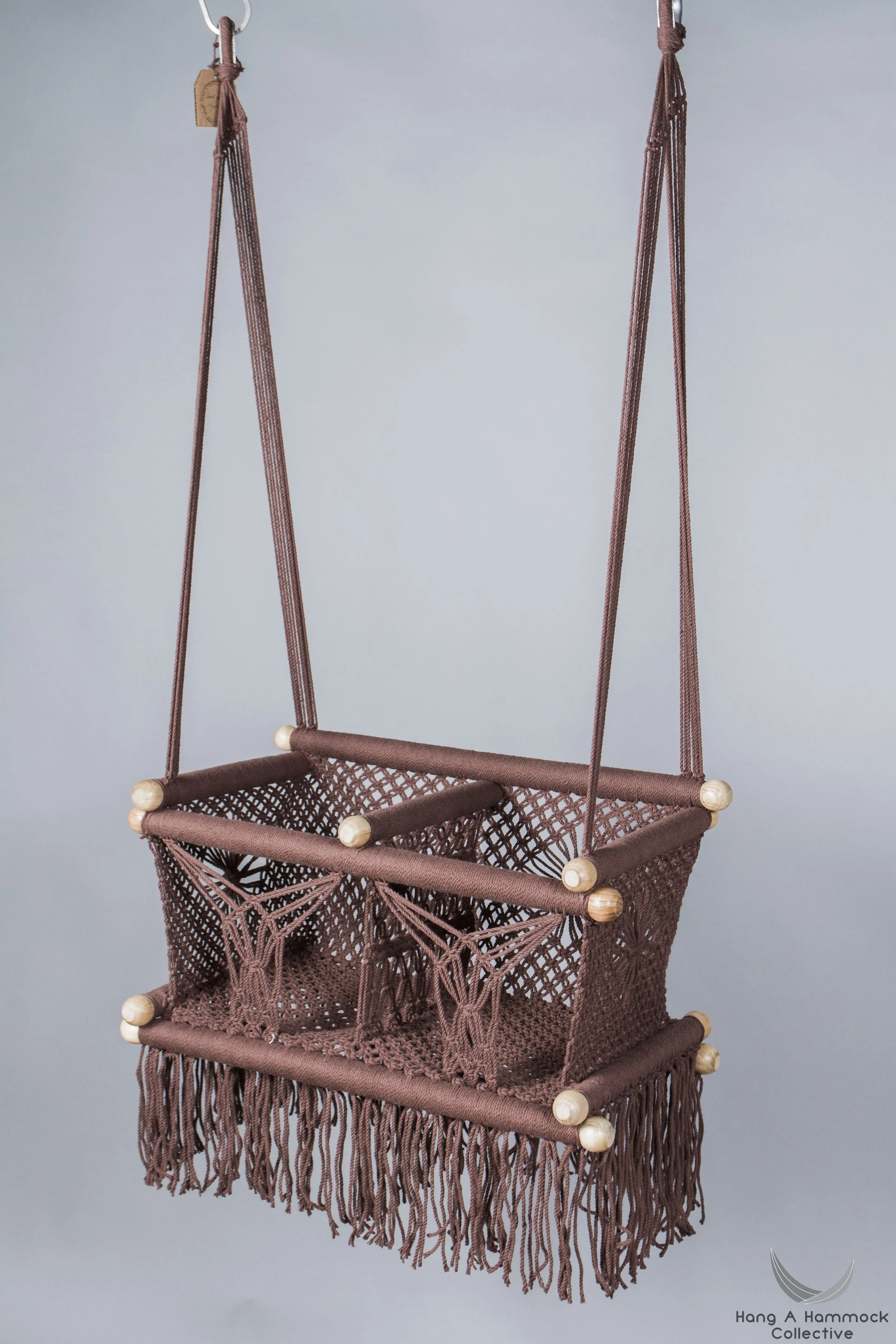 Macramé Twin Baby Swing - Handmade in Nicaragua