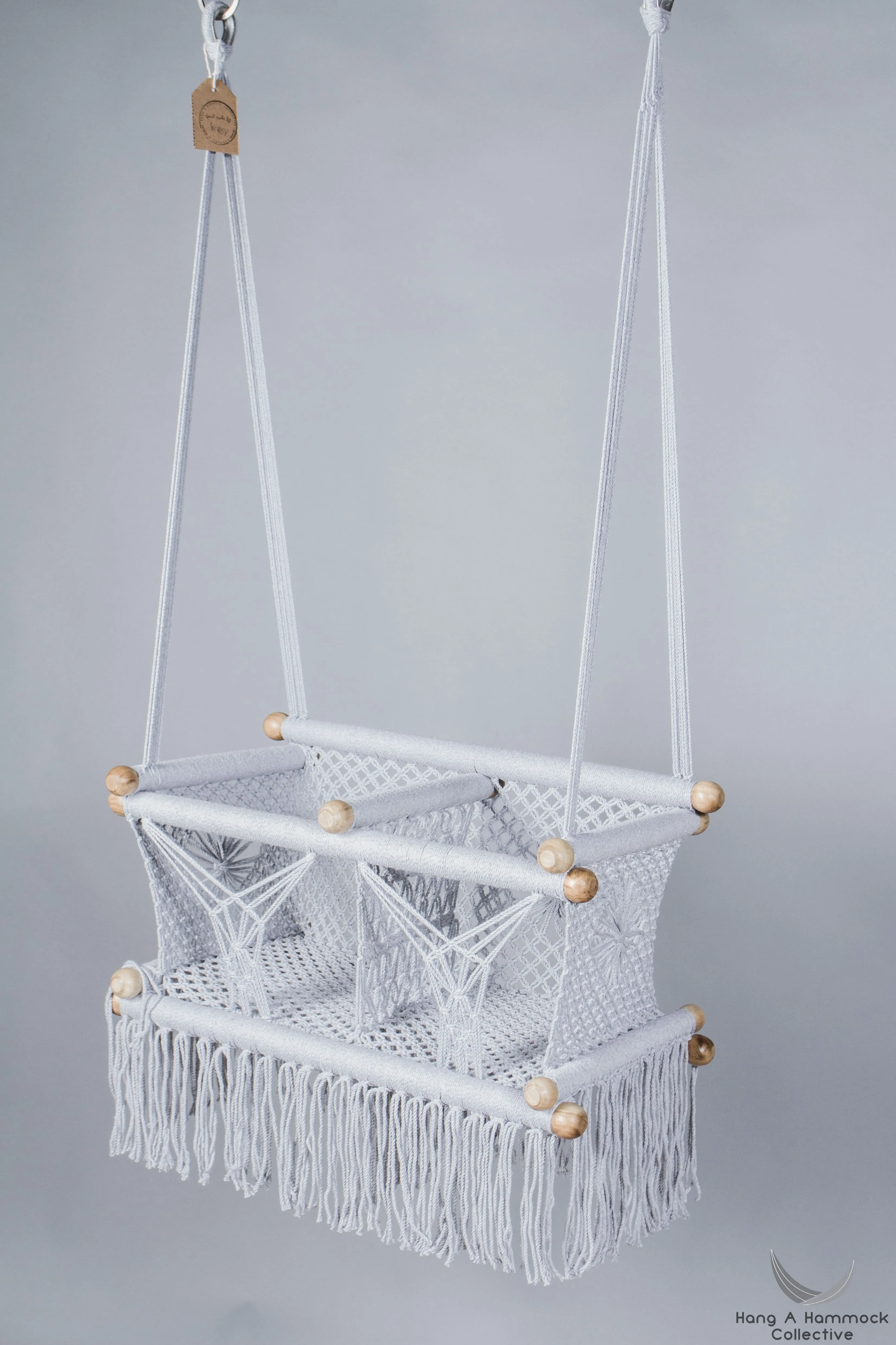 Macramé Twin Baby Swing - Handmade in Nicaragua