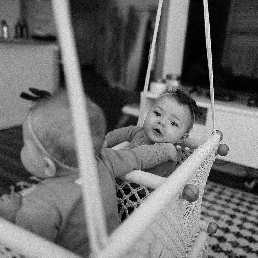 Macramé Twin Baby Swing - Handmade in Nicaragua