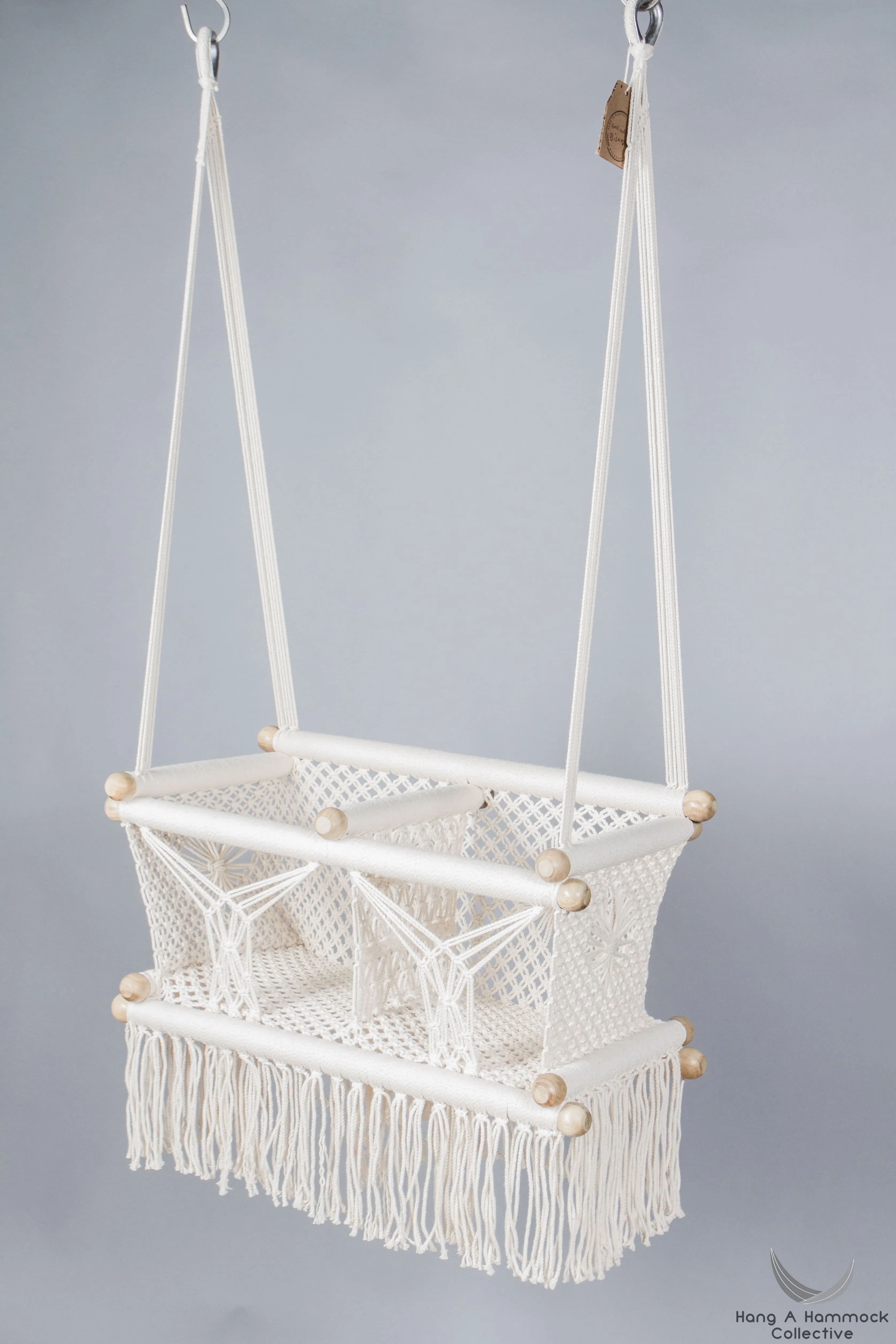 Macramé Twin Baby Swing - Handmade in Nicaragua