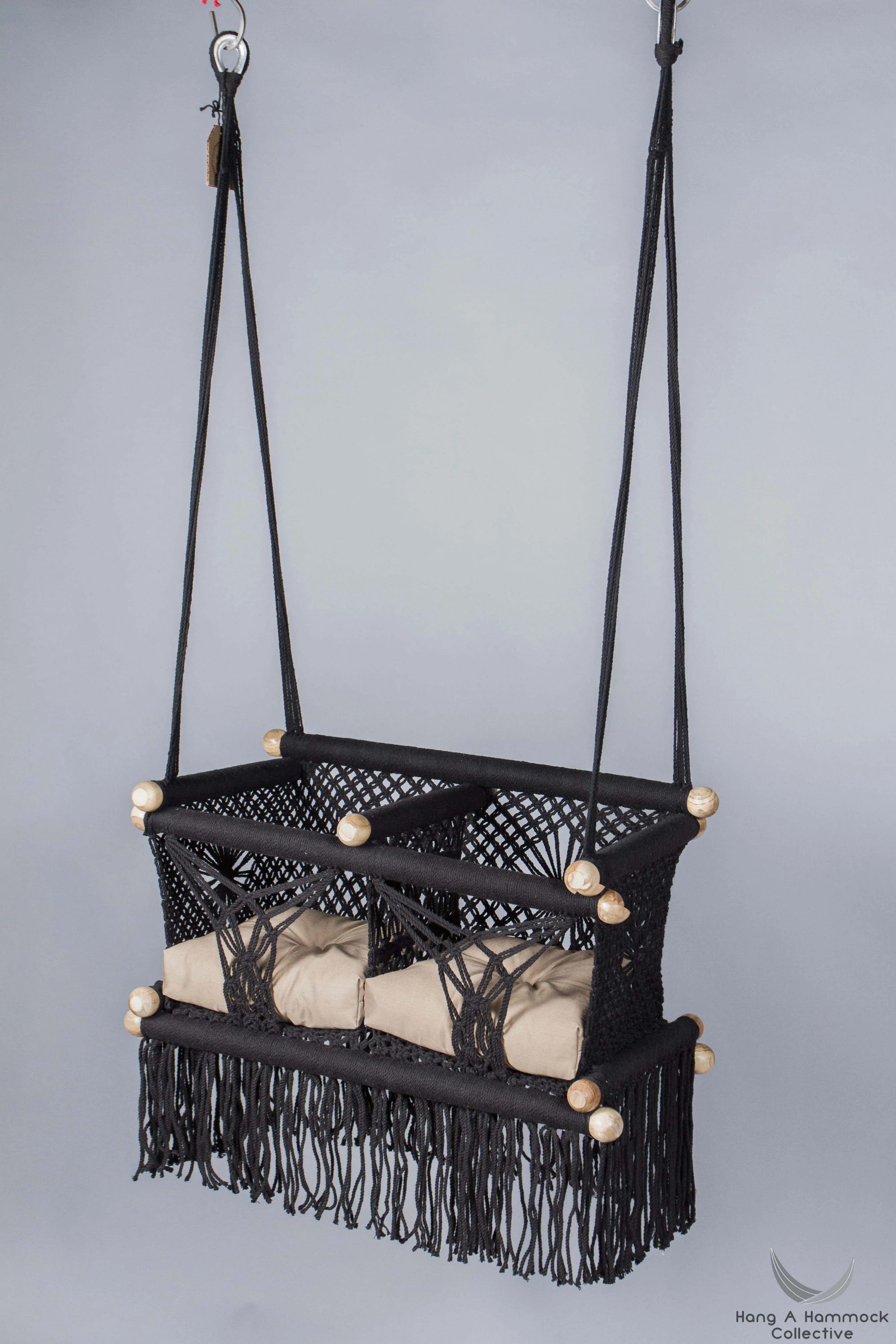 Macramé Twin Baby Swing - Handmade in Nicaragua