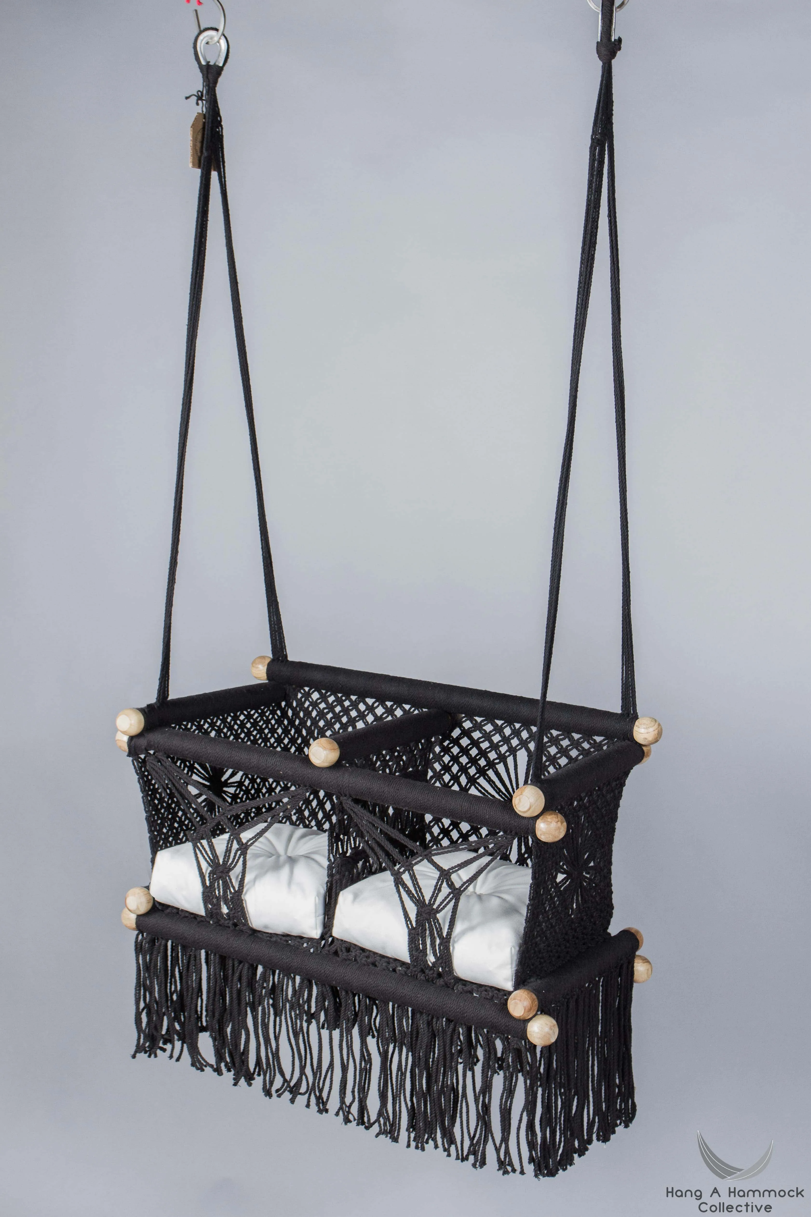 Macramé Twin Baby Swing - Handmade in Nicaragua