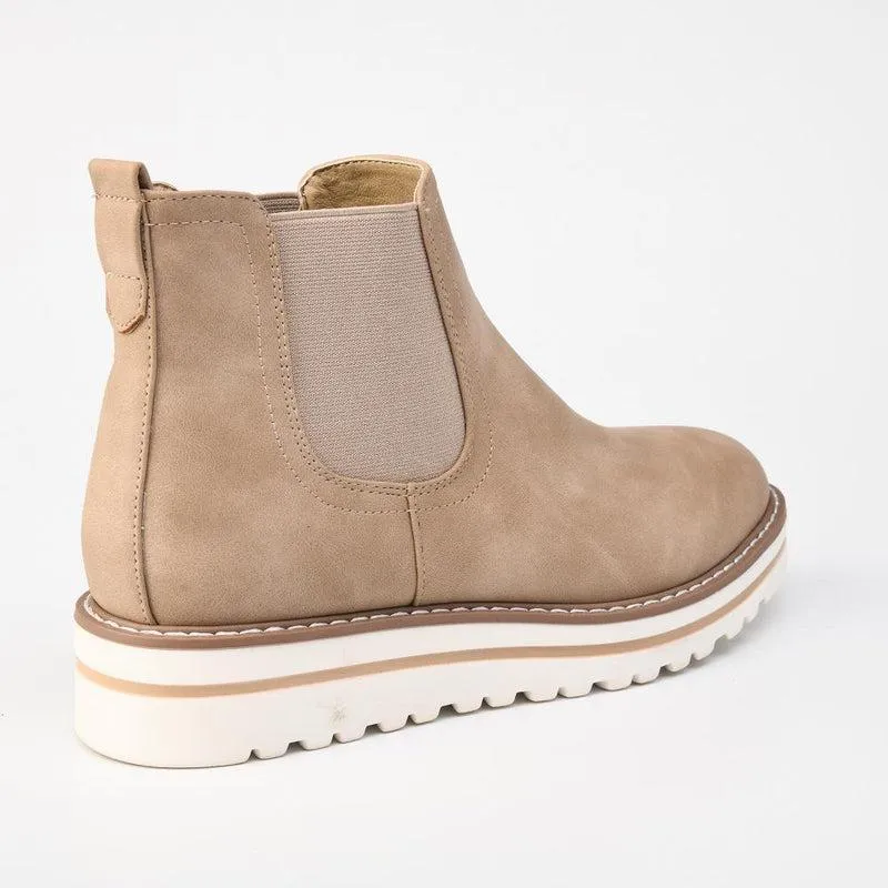 Madison Jayda Boot - Taupe