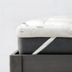 Mattress Topper 150x200 7cm White