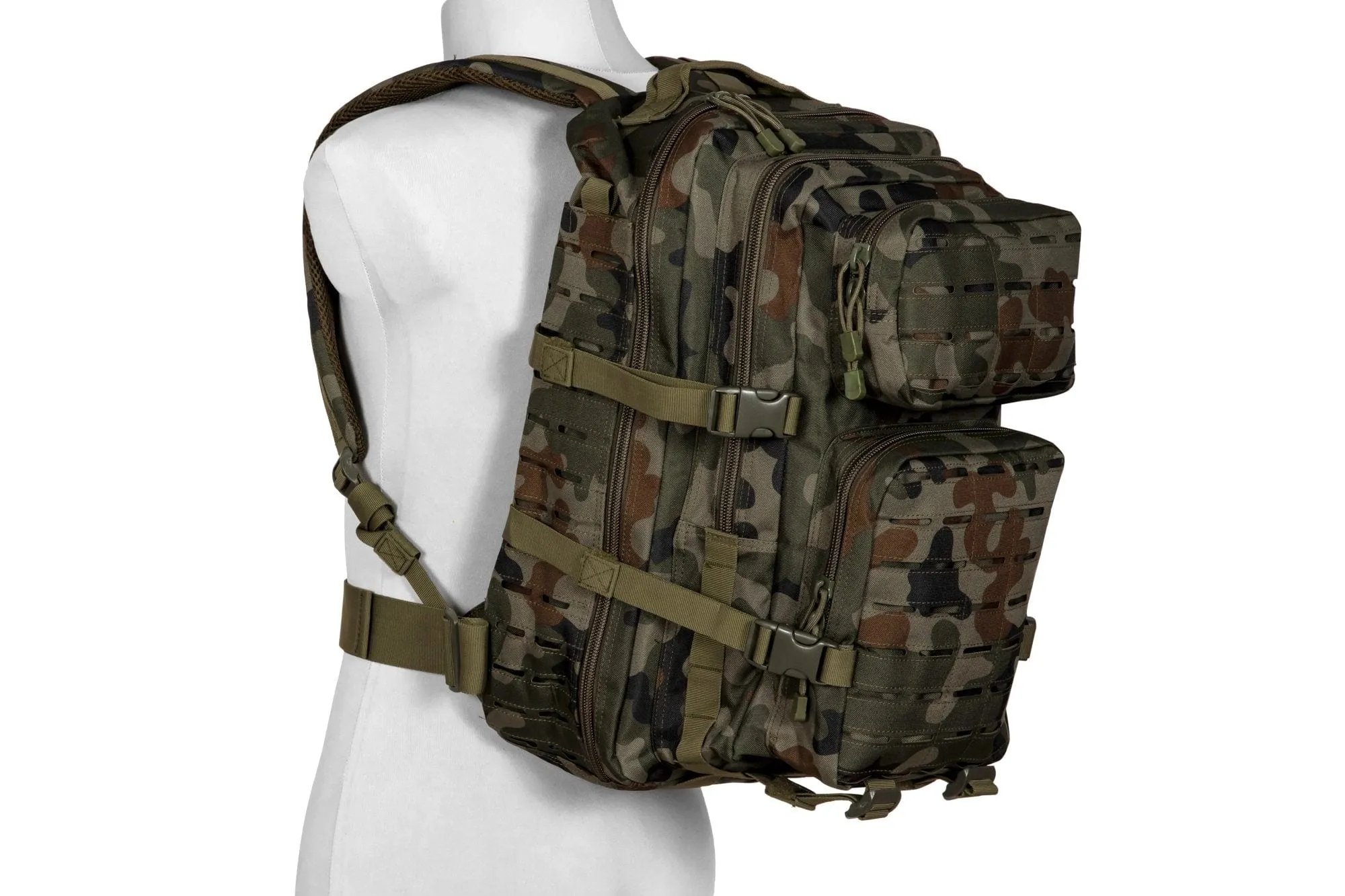 Medium patrol Laser-Cut backpack - WZ93 Pantera Polish Woodland