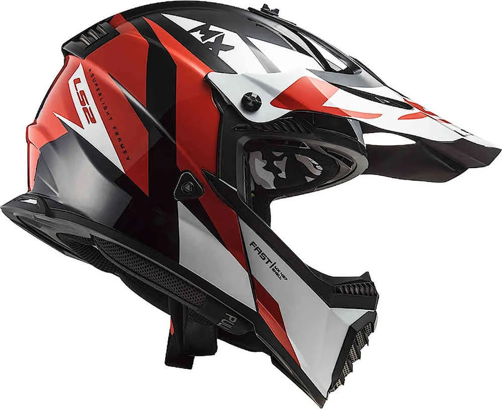 MX437 Fast Mini Evo Strike Kids Motocross Helmet LS2