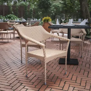 Natural Patio Stack Chair TT-TT002-NAT-GG