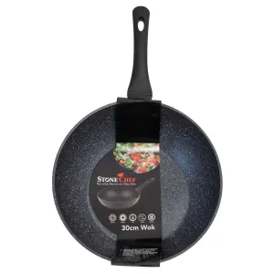 Nonstick Wok, Heavy Gauge Aluminium, 30cm, Stonechef