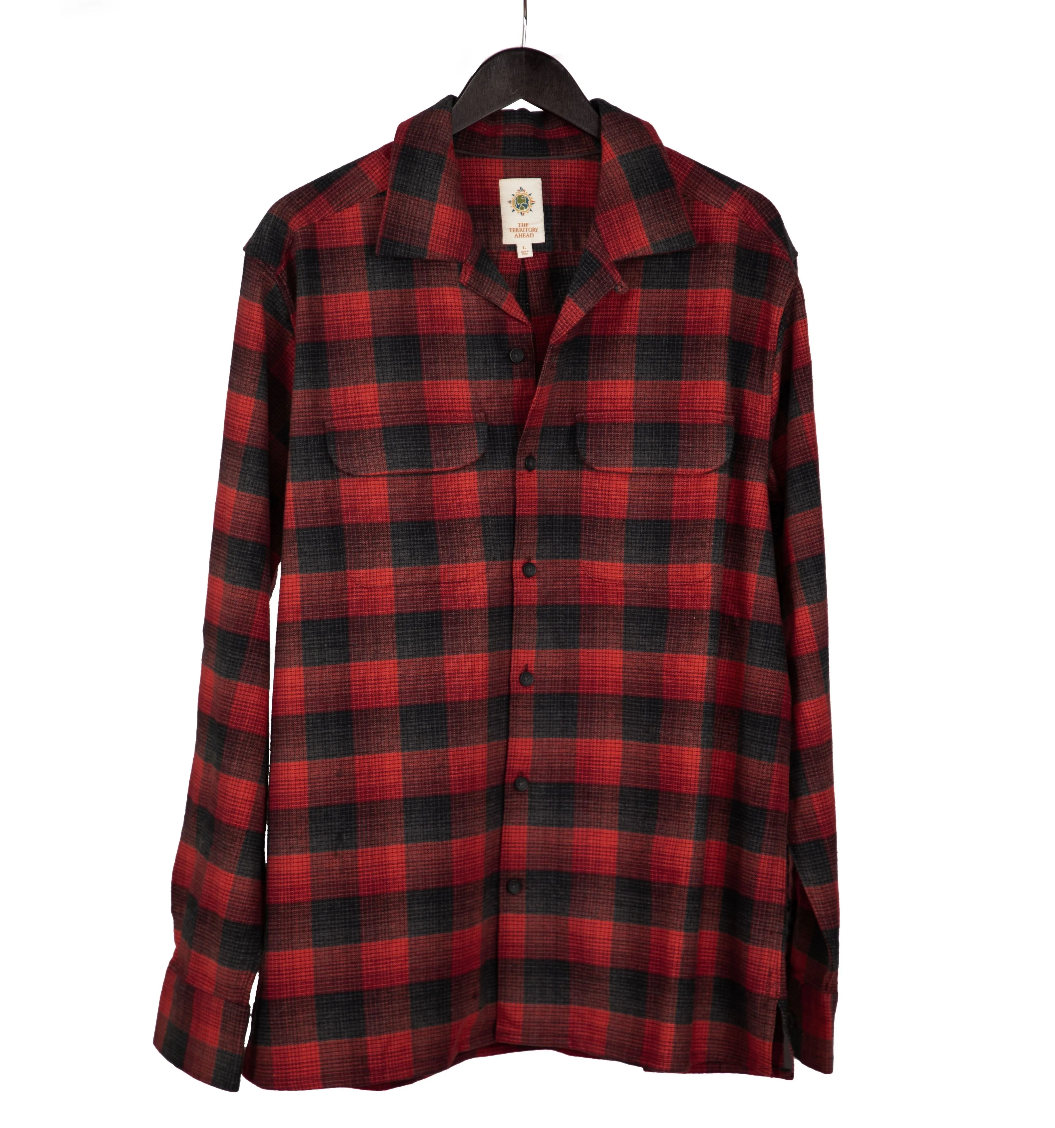 Ombre Buffalo Check Shirt - Tall