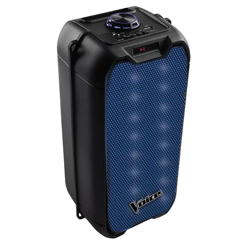 POWER Sound and Light Show Karaoke Tower Speaker with Microphone