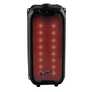 POWER Sound and Light Show Karaoke Tower Speaker with Microphone