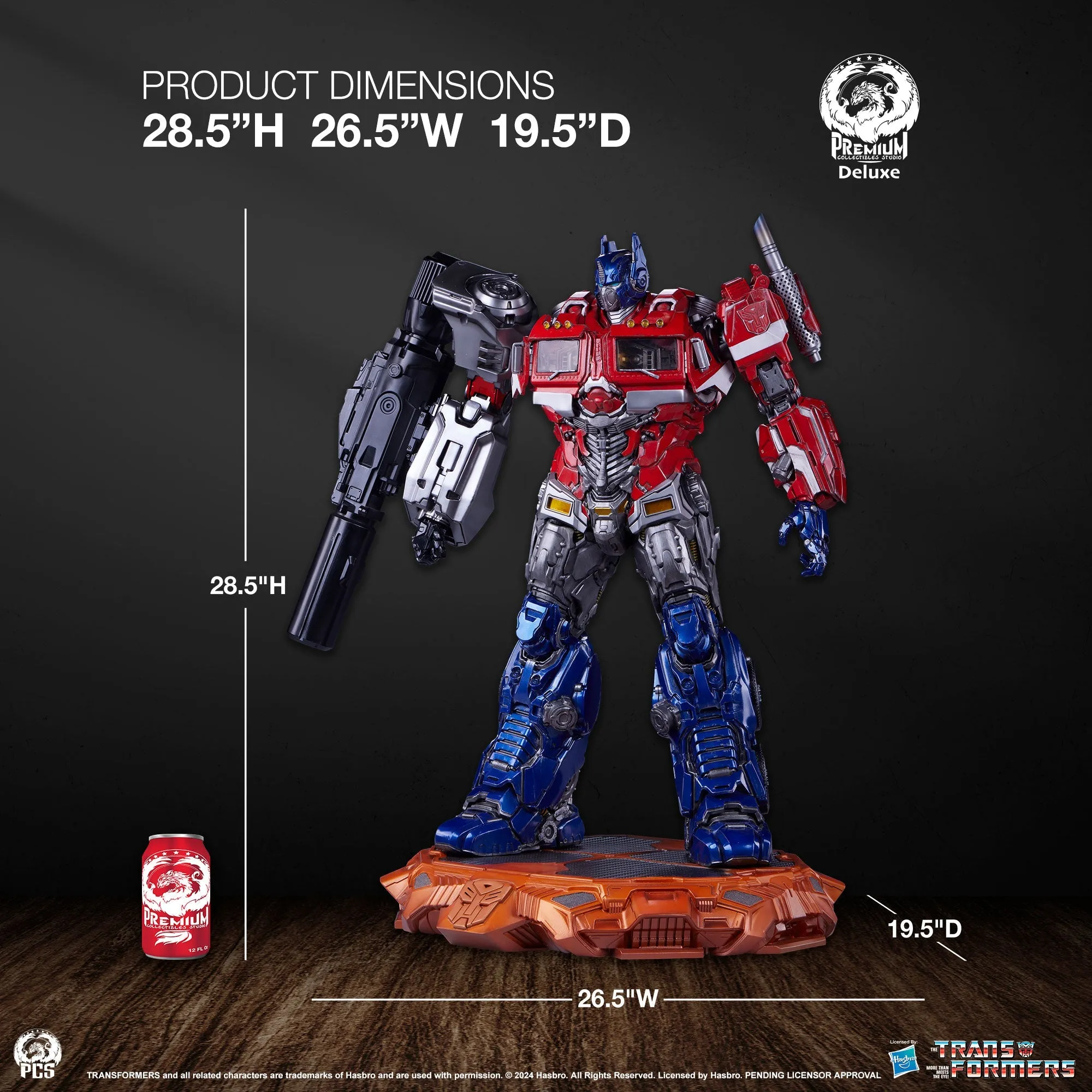 PRE-ORDER: PCS Transformers: Optimus Prime Museum Scale Deluxe Edition Statue