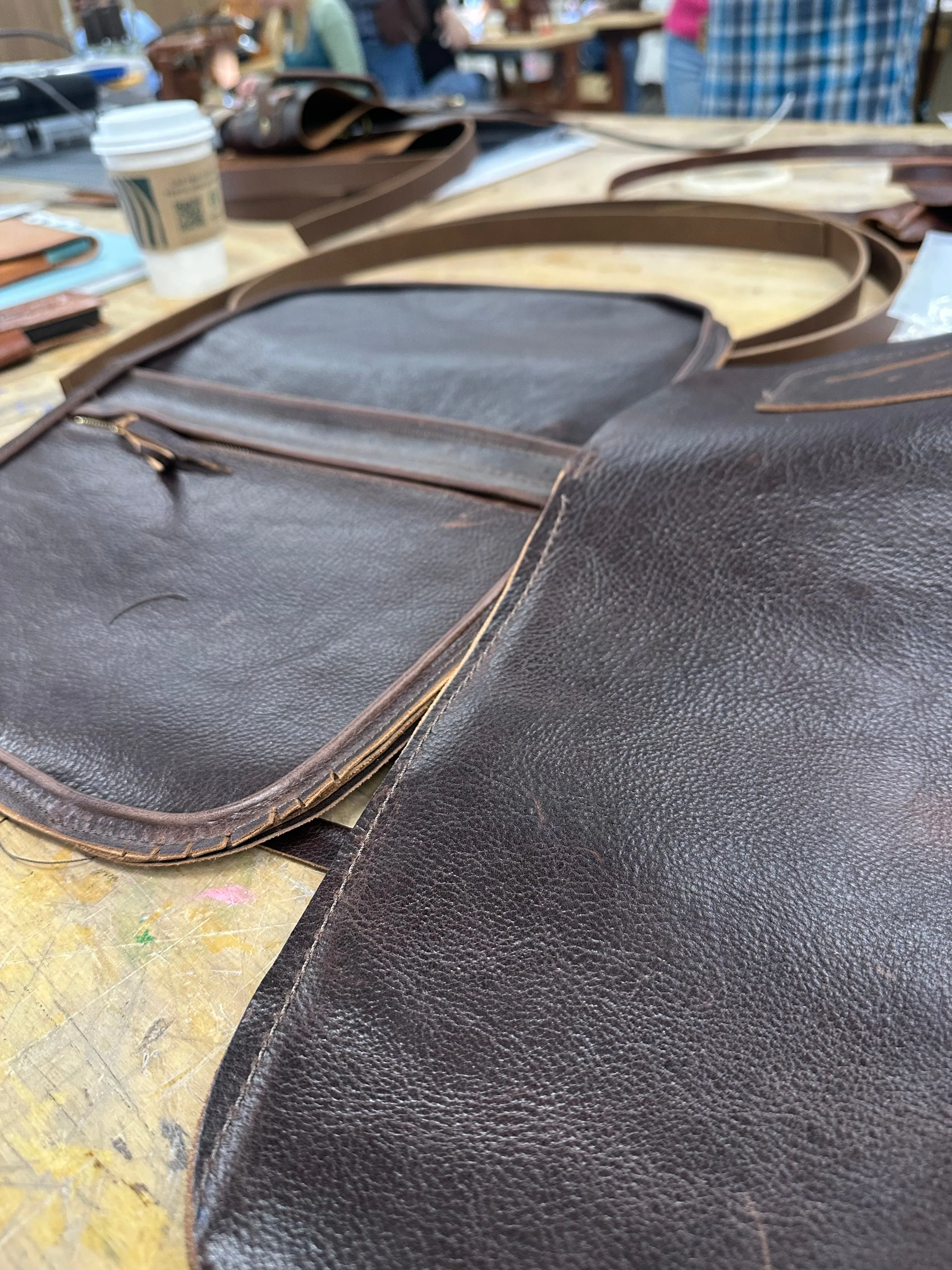 Premium Leather Handmade Backpack