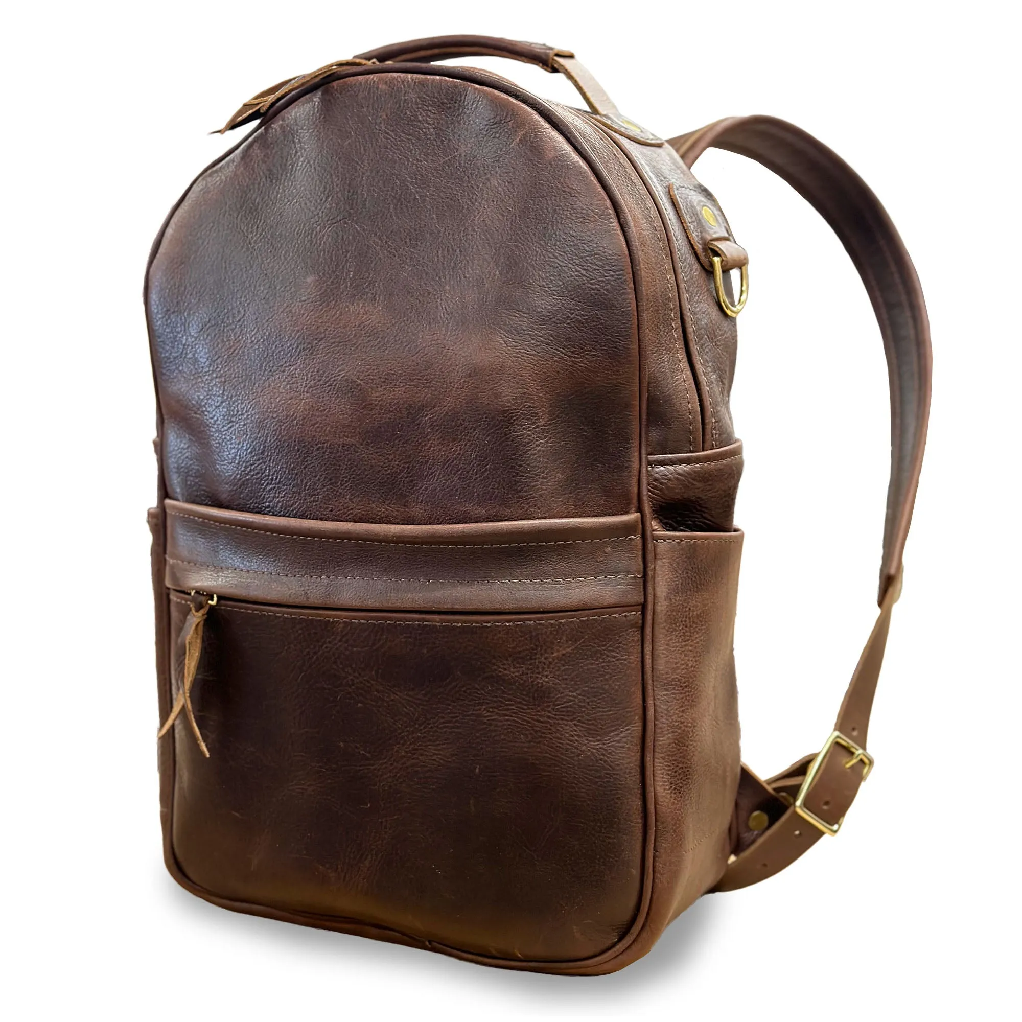 Premium Leather Handmade Backpack