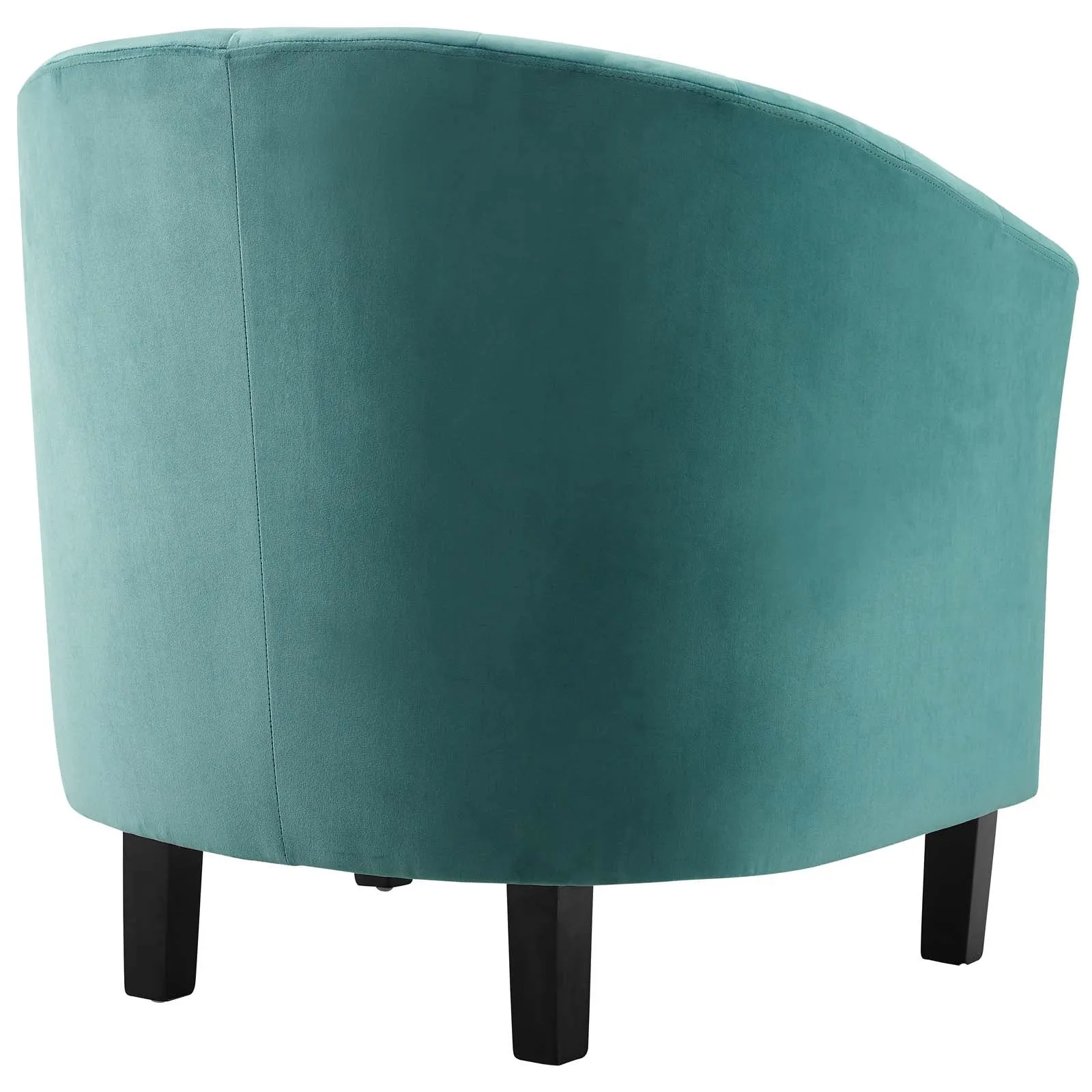 Prospect Channel Tufted Performance Velvet Support Chair - Plush Foam Cushion Armchair